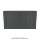 Acova - Fassane Premium EL H, commande RF,Black Matt 0557, 750W H500 mm / L905 mm