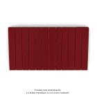 Acova - Fassane Premium EL H, commande RF,Ruby Red 3003, 750W H500 mm / L905 mm