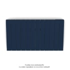 Acova - Fassane Premium EL H, commande RF,Sapphire Blue 5203, 750W H500 mm / L905 mm