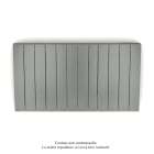 Acova - Fassane Premium EL H, commande RF,Grey Aluminium 9007, 750W H500 mm / L905 mm
