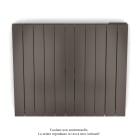 Acova - Fassane Premium EL H, commande RF,Brown Quartz 0529, 1000W H700 mm / L831 mm