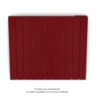 Acova - Fassane Premium EL H, commande RF,Ruby Red 3003, 1000W H700 mm / L831 mm