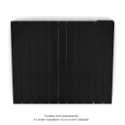 Acova - Fassane Premium EL H, commande RF,Traffic Black 9217, 1000W H700 mm / L831 mm