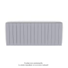 Acova - Fassane Premium EL H, commande RF,Light Jeans 0264, 1000W H500 mm / L1201 mm