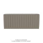 Acova - Fassane Premium EL H, commande RF,Concrete Grey 0265, 1000W H500 mm / L1201 mm