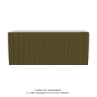 Acova - Fassane Premium EL H, commande RF,Bronze 0276, 1000W H500 mm / L1201 mm