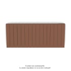 Acova - Fassane Premium EL H, commande RF,Terracotta 0292, 1000W H500 mm / L1201 mm