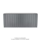 Acova - Fassane Premium EL H, commande RF,Anthracite 0346, 1000W H500 mm / L1201 mm
