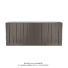 Acova - Fassane Premium EL H, commande RF,Brown Quartz 0529, 1000W H500 mm / L1201 mm