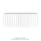 Acova - Fassane Premium EL H, commande RF,White Matt 0556, 1000W H500 mm / L1201 mm