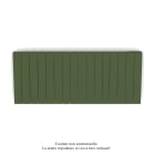 Acova - Fassane Premium EL H, commande RF,Olive Green 6203, 1000W H500 mm / L1201 mm