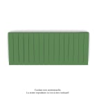 Acova - Fassane Premium EL H, commande RF,Reseda Green 6211, 1000W H500 mm / L1201 mm