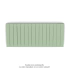 Acova - Fassane Premium EL H, commande RF,Pastel Green 6219, 1000W H500 mm / L1201 mm
