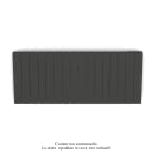 Acova - Fassane Premium EL H, commande RF,Umbra Grey 7222, 1000W H500 mm / L1201 mm