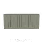 Acova - Fassane Premium EL H, commande RF,Cement Grey 7233, 1000W H500 mm / L1201 mm