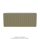 Acova - Fassane Premium EL H, commande RF,Yellow Grey 7234, 1000W H500 mm / L1201 mm