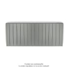 Acova - Fassane Premium EL H, commande RF,Grey Aluminium 9007, 1000W H500 mm / L1201 mm