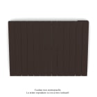 Acova - Fassane Premium EL H, commande RF,Dark Brown 0270, 1250W H700 mm / L979 mm