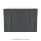 Acova - Fassane Premium EL H, commande RF,Black Matt 0557, 1250W H700 mm / L979 mm