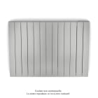 Acova - Fassane Premium EL H, commande RF,White Aluminium 9006, 1250W H700 mm / L979 mm