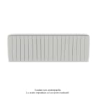 Acova - Fassane Premium EL H, commande RF,Light Grey 0262, 1250W H500 mm / L1497 mm