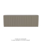 Acova - Fassane Premium EL H, commande RF,Concrete Grey 0265, 1250W H500 mm / L1497 mm