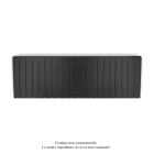 Acova - Fassane Premium EL H, commande RF,Black Quartz 0550, 1250W H500 mm / L1497 mm