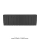 Acova - Fassane Premium EL H, commande RF,Anthracite Grey 7016, 1250W H500mm / L1497mm