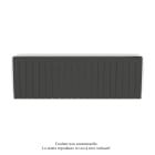 Acova - Fassane Premium EL H, commande RF,Umbra Grey 7222, 1250W H500 mm / L1497 mm