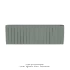 Acova - Fassane Premium EL H, commande RF,Blue Grey 7231, 1250W H500 mm / L1497 mm