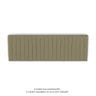 Acova - Fassane Premium EL H, commande RF,Yellow Grey 7234, 1250W H500 mm / L1497 mm