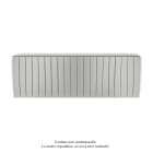 Acova - Fassane Premium EL H, commande RF,White Aluminium 9006, 1250W H500mm / L1497mm