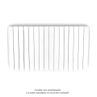 Acova - Fassane Premium EL H, commande RF,White Matt 0556, 1500W H700 mm / L1201 mm