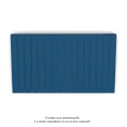 Acova - Fassane Premium EL H, commande RF,Gentian Blue 5210, 1500W H700 mm / L1201 mm