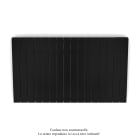 Acova - Fassane Premium EL H, commande RF,Traffic Black 9217, 1500W H700 mm / L1201 mm