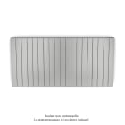 Acova - Fassane Premium EL H, commande RF,White Aluminium 9006, 1750W H700mm / L1423mm