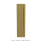Acova - Fassane Premium EL V, commande RF, couleur Beach Gold, 750W, H1517 mm / L370 mm