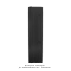 Acova - Fassane Premium EL V, commande RF, couleur Volcanic, 750W, H 1517 mm / L 370 mm