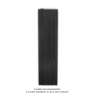 Acova - Fassane Premium EL V, commande RF, couleur Black Quartz, 750W,H1517mm / L370mm
