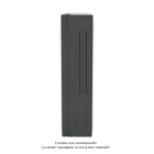 Acova - Fassane Premium EL V, commande RF, couleur Black Matt, 750W, H1517 mm / L370 mm