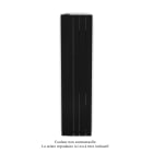 Acova - Fassane Premium EL V, commande RF, couleur Traffic Black, 750W,H1517mm / L370mm