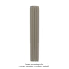 Acova - Fassane Premium EL V, commande RF, couleur Concrete Grey, 750W,H2017mm / L296mm