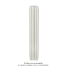 Acova - Fassane Premium EL V, commande RF, couleur White Quartz, 750W,H2017mm / L296mm