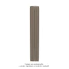 Acova - Fassane Premium EL V, commande RF, couleur Pearl Beige, 750W, H2017mm / L296mm