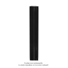 Acova - Fassane Premium EL V, commande RF, couleur Traffic Black, 750W,H2017mm / L296mm