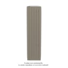 Acova - Fassane Premium EL V, commande RF, couleur Concrete Grey, 1000W,H1817mm/L444mm