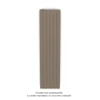 Acova - Fassane Premium EL V, commande RF, couleur Beige Grey, 1000W, H1817mm / L444mm