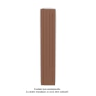 Acova - Fassane Premium EL V, commande RF, couleur Terracotta, 1000W, H2017mm / L370mm