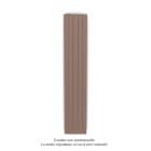 Acova - Fassane Premium EL V, commande RF,couleur Terracotta Faded 1000W,H2017mm/L370mm