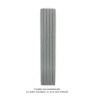 Acova - Fassane Premium EL V, commande RF, couleur Titane, 1000 W,H 2017 mm / L 370 mm